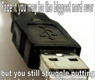 The first time