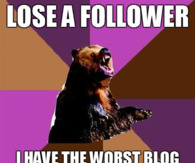 Lose a follower