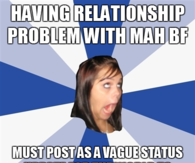 Having a relationship problem with mah BF