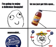 Im going to enjoy a delicious snapple