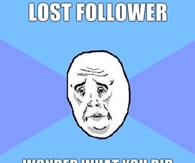 Lost follower