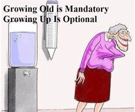 growing up