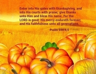 Thanksgiving Psalm