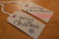Merry Christmas tags