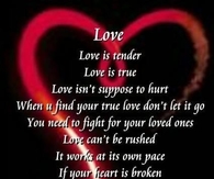 love is tender