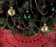 Christmas tree rug