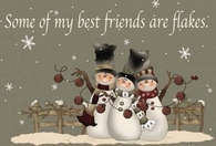 some of my best friends are flakes