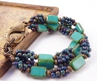 beaded bracelet