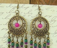 beaded earrings