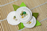 Camellia Flower Hair Clip 
