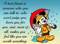 a best friend