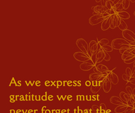 Gratitude