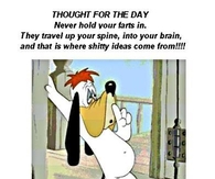 never hold your farts in