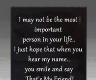 my friend