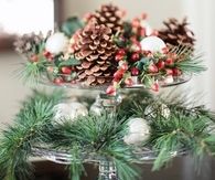 Pinecone dish tray