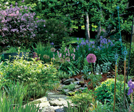 Stone walkway
