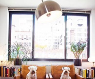 A simple living room