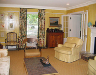 Hodgepodge style living room