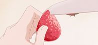 Sliced strawberry