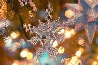Silver snowflake