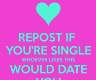 Repost If Single