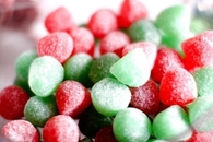 Christmas candy gum drops