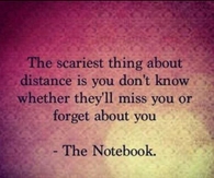 Scariest Thing About Distance