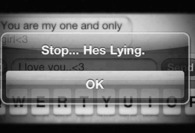 Stop hes lying