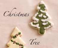 Christmas tree cookies