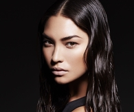 Wet and wavy hair