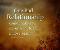one bad relationship