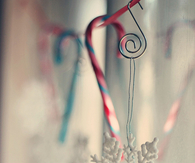 Dangling snowflake