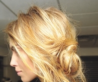 Messy blonde