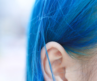 Blue hair