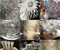 Christmas setting for tables