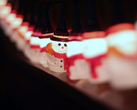 Snow man lights