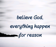 Believe God