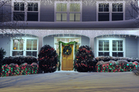 Christmas garden decoration 