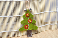 Felt Christmas Tree Hanging Decorations