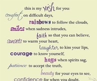 my wish for you