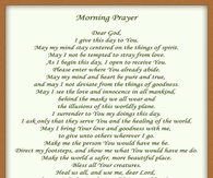 morning prayer