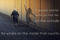 its whats on the inside that counts