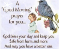 good morning prayer