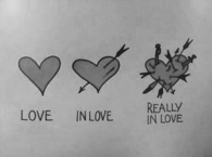 Love, in love, really in love