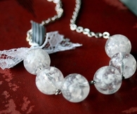 Winter snow orbs
