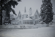 Deep winter outdoors