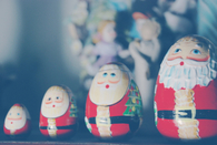 Santa eggs