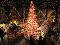 In store christmas tree