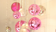 Pink ornaments