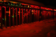 Red christmas lights